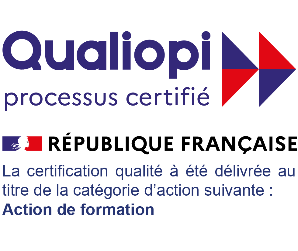 logo qualiopi avec action de-formation